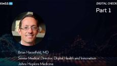 Dr. Brian Hasselfeld at Johns Hopkins Medicine Part 1_ AI concept with dots and lines Photo by your_photo/iStock/Getty Images Plus